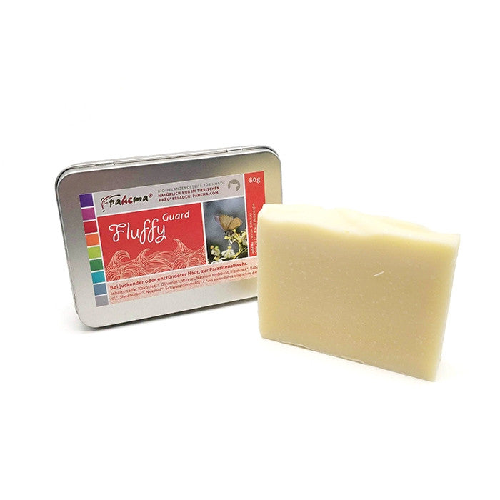 Pahema Hundeseife Fluffy Guard Bio Pflanzenölseife bei juckender Haut 80 g