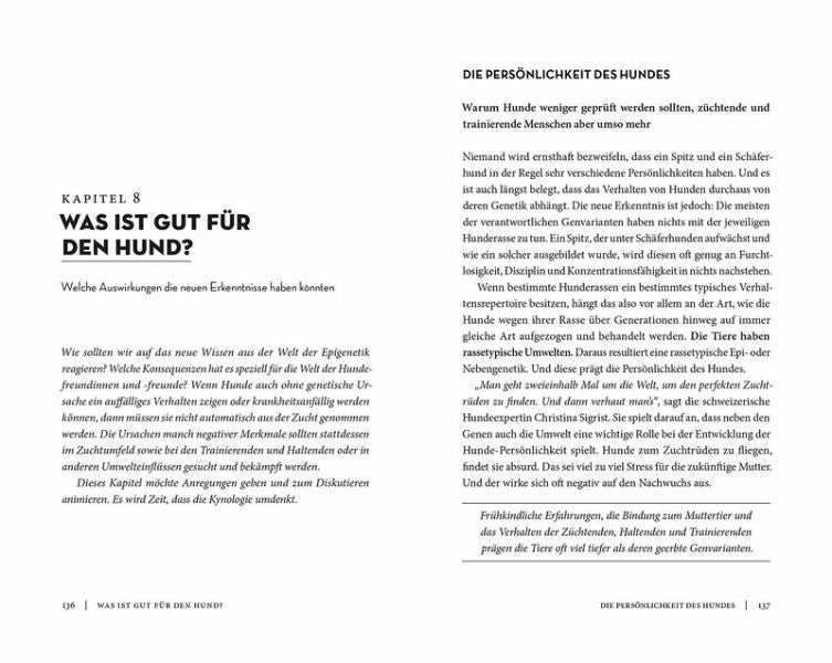 Die Epigenetik des Hundes
