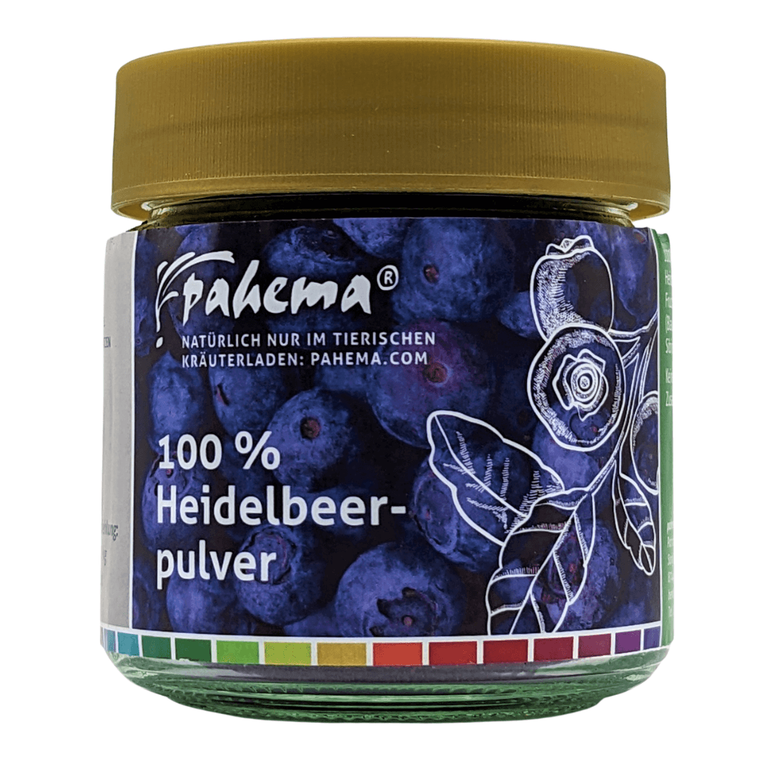Bio Heidelbeeren Pulver aus Wild-Heidelbeeren 100 g