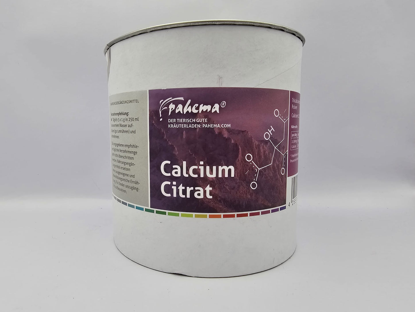 Calciumcitrat 500 g Pahema