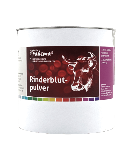 RinderBlutpulver 50 g Enthält viel Eisen